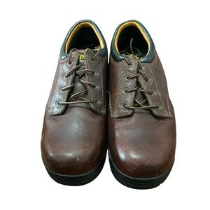 Carolina Men's size 10 1520 Non-Metallic Comp Broad Toe Oxford, Color Brown